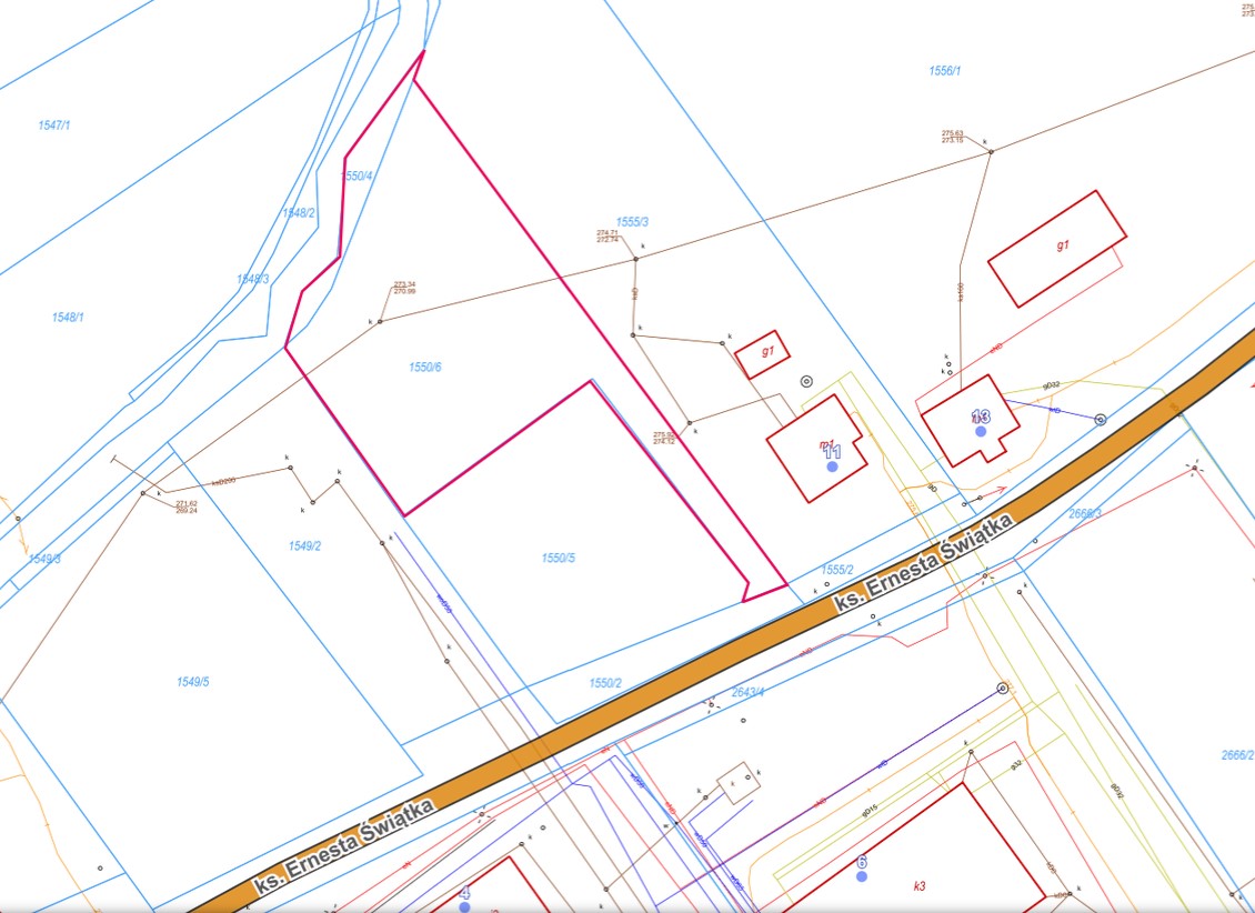 Działki budowlane, pow. 10a i 14a – ODRZYKOŃ /centrum/.