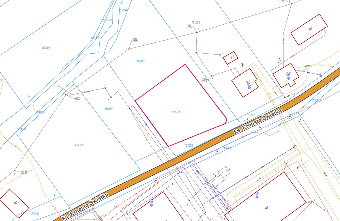 Działki budowlane, pow. 10a i 14a – ODRZYKOŃ /centrum/.