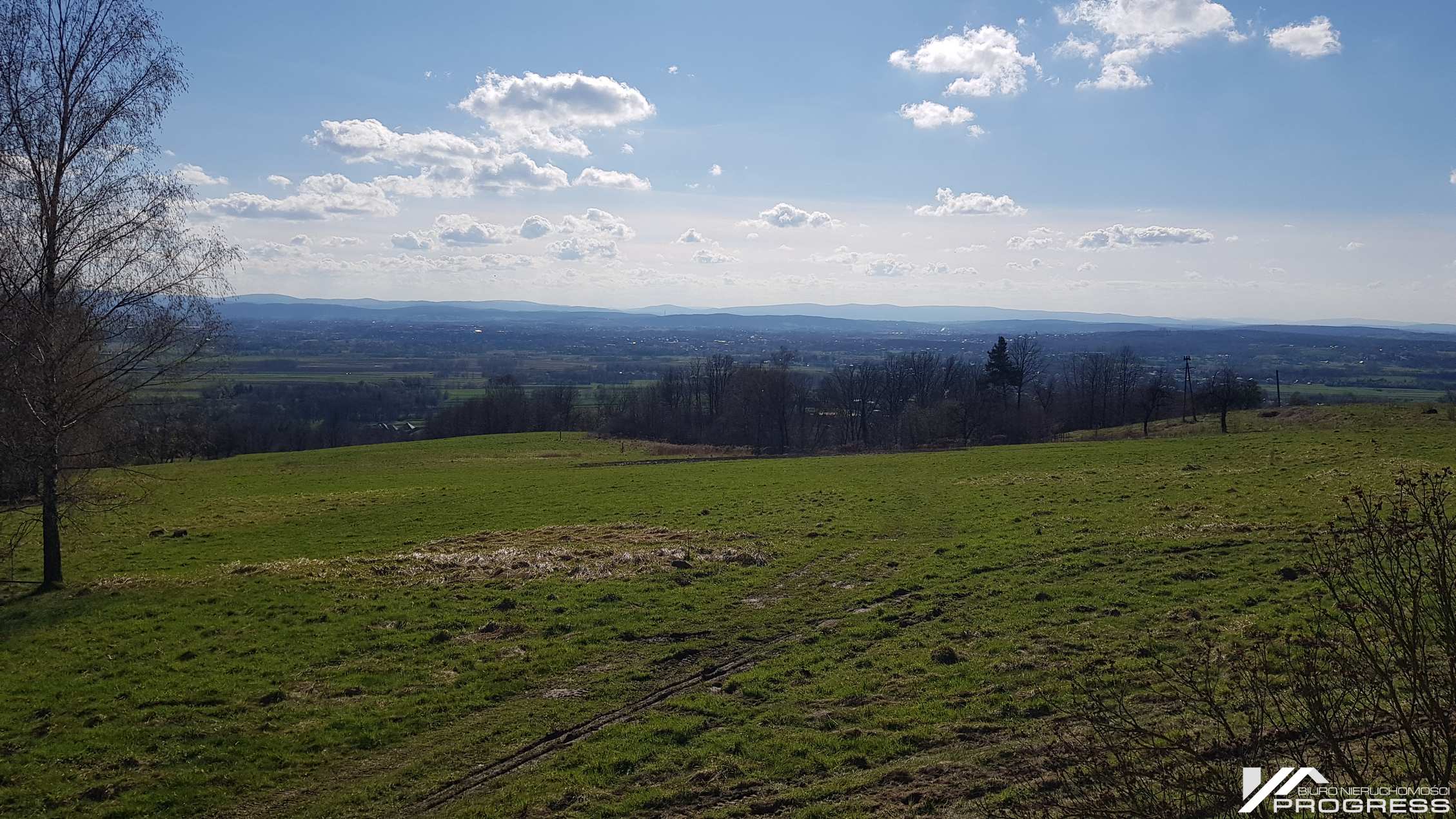 Duża obniżka ceny! Widokowa działka budowlana 2983m2 – ODRZYKOŃ /k. Krosna/.