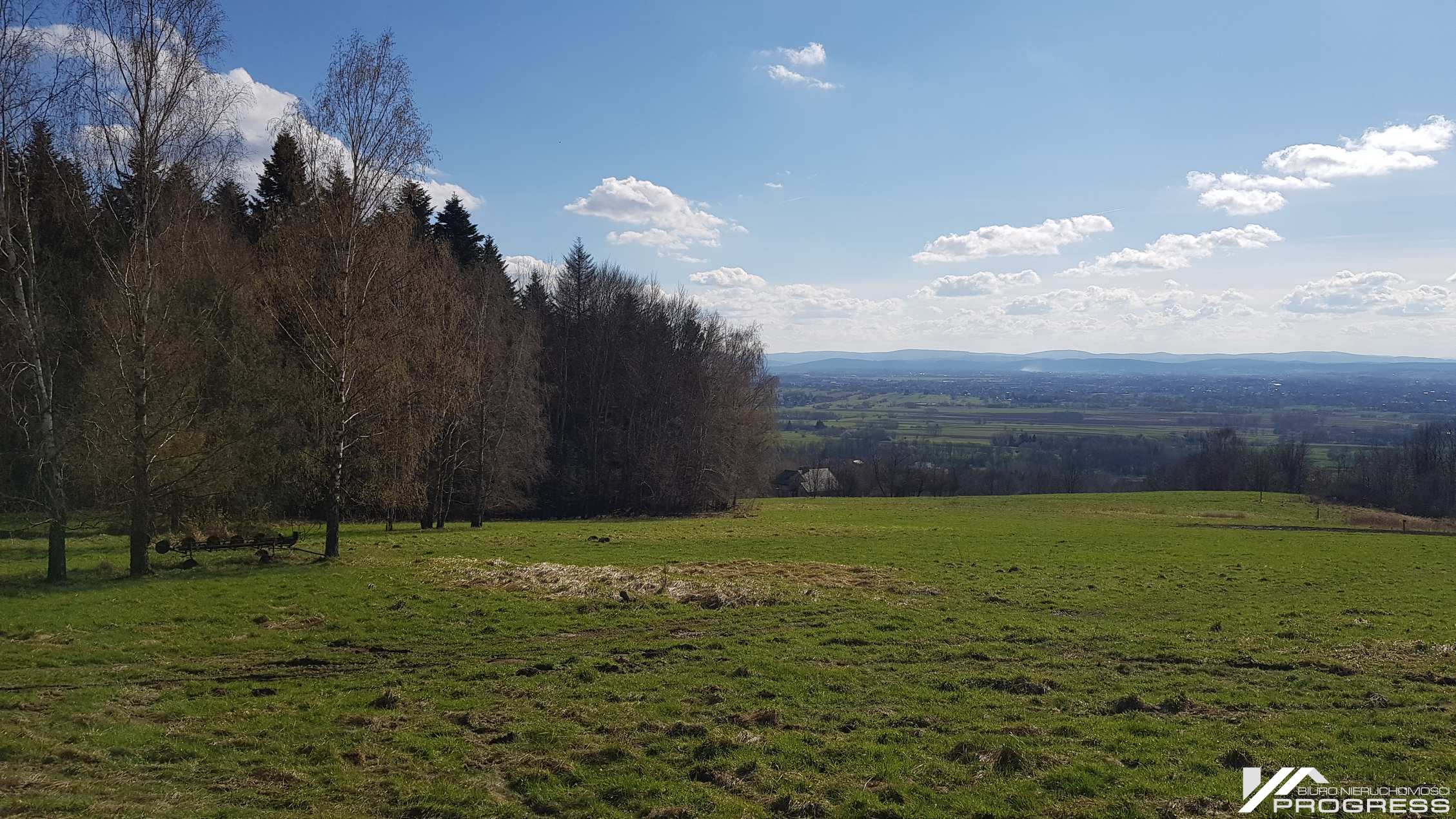 Duża obniżka ceny! Widokowa działka budowlana 2983m2 – ODRZYKOŃ /k. Krosna/.