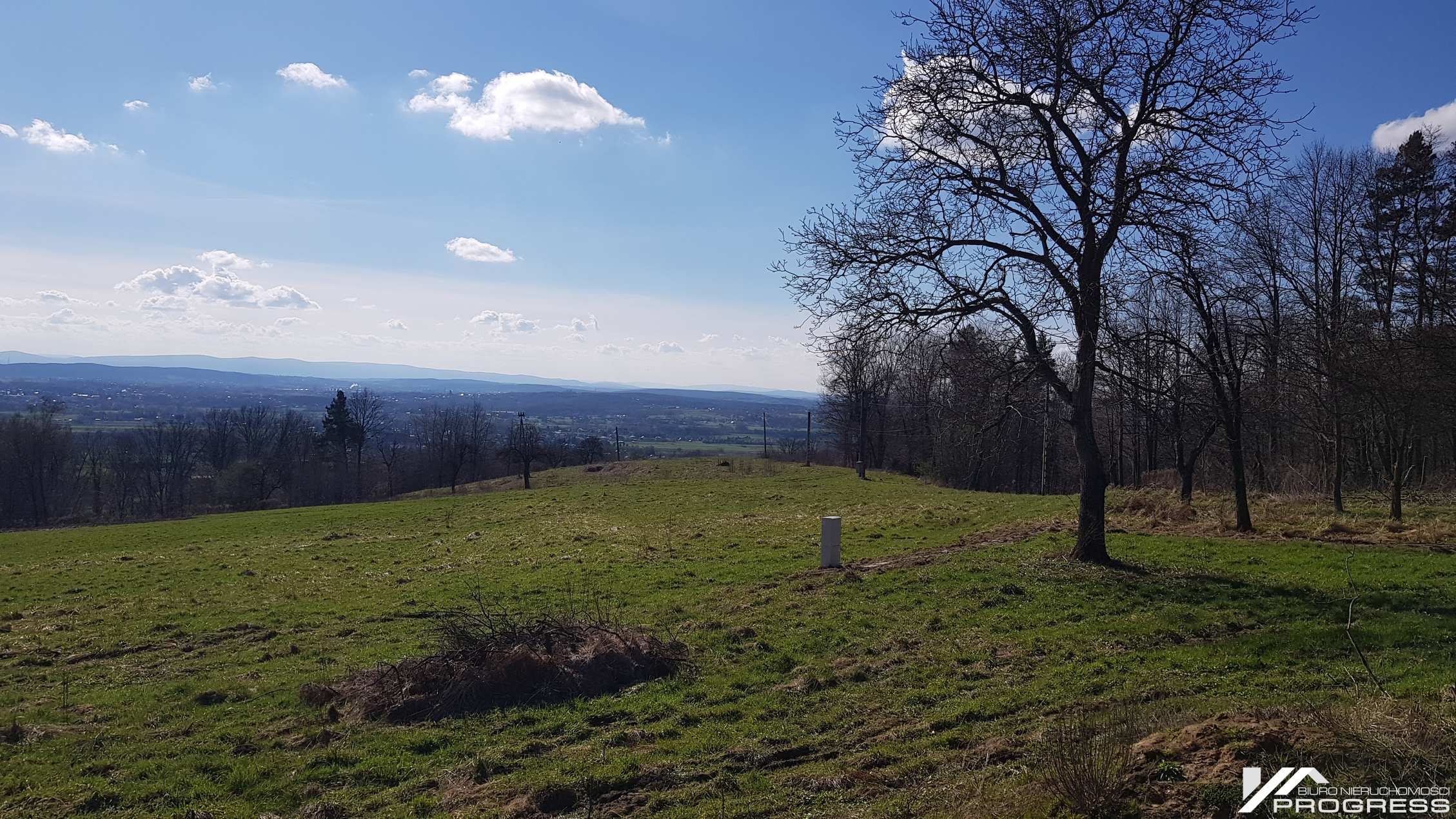 Duża obniżka ceny! Widokowa działka budowlana 2983m2 – ODRZYKOŃ /k. Krosna/.