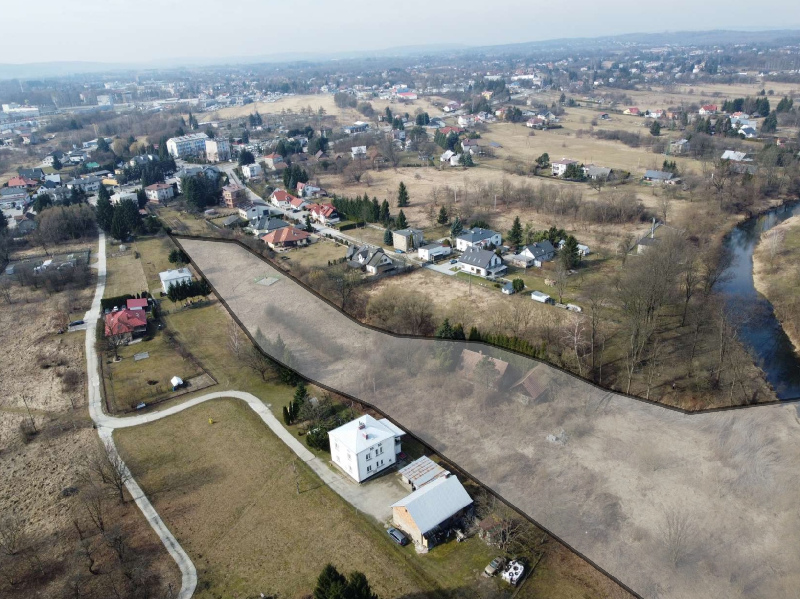 Dom z dużą działką w Krośnie