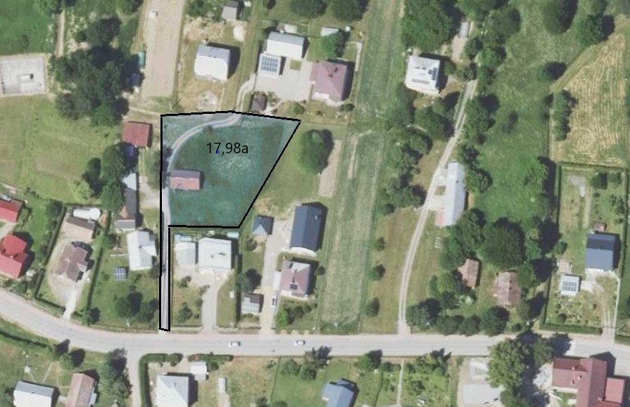 Działka budowlana 18a na sprzedaż – JEDLICZE /k.Krosna/