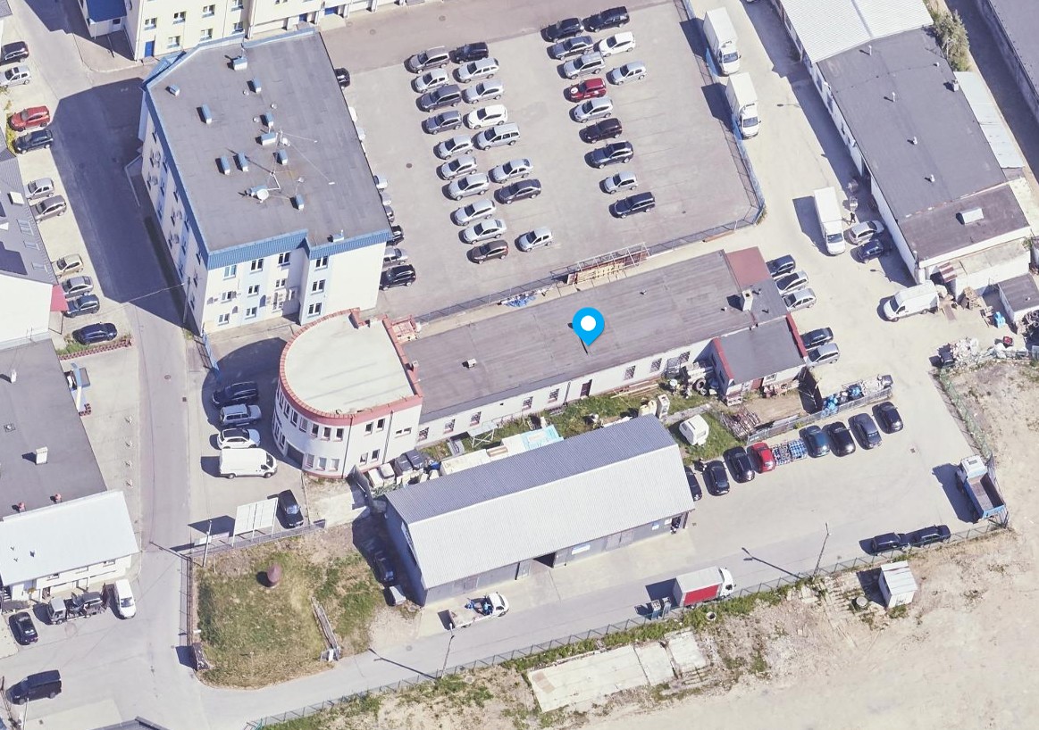 Budynek handlowo – biurowy 255m2, hala produkcyjno – magazynowa 476m2 do wynajęcia – KROSNO /ul. Składowa/